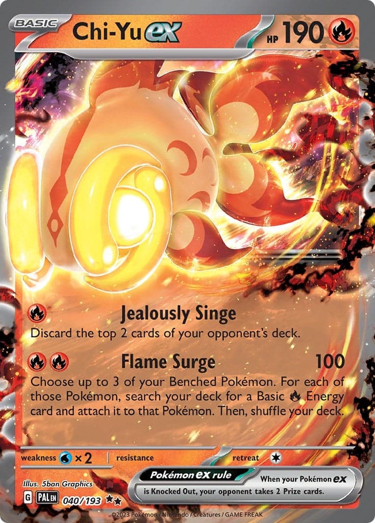 Chi-Yu ex (040/193) (SV02: Paldea Evolved)