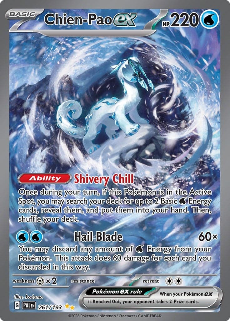 Chien-Pao ex (261/193) (SV02: Paldea Evolved)