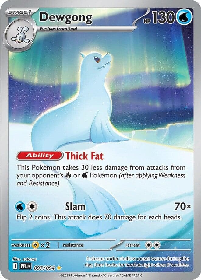 Dewgong (097/094) (ME02: Phantasmal Flames)