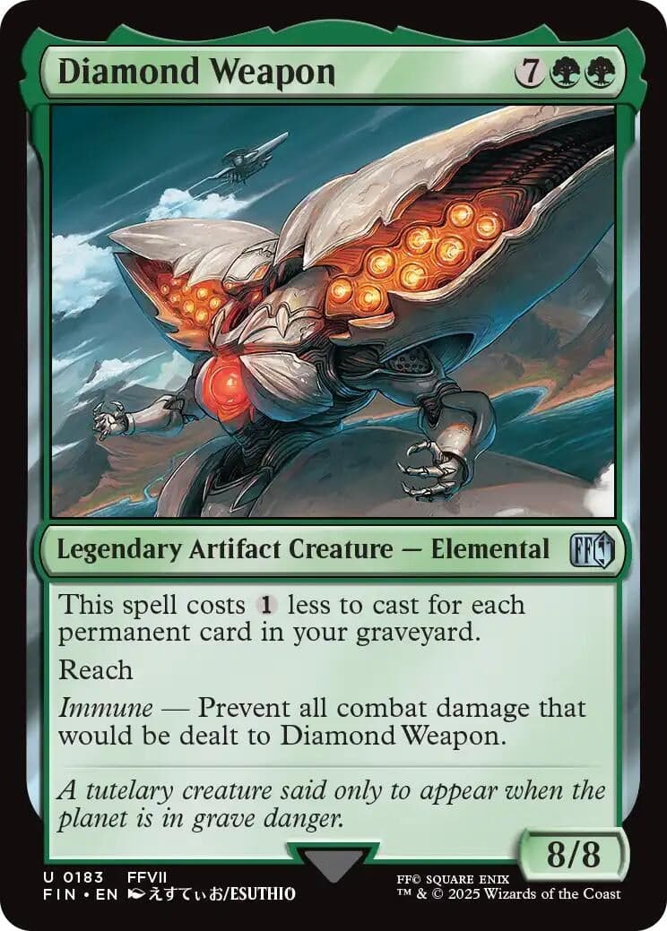 Diamond Weapon (183) (Foil) (FINAL FANTASY)