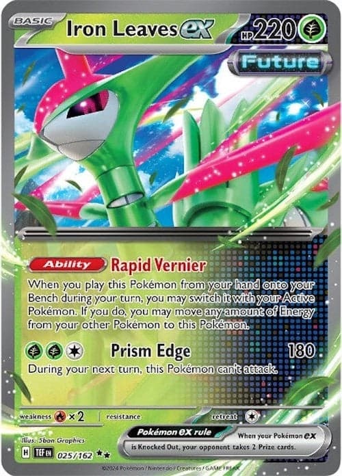 Iron Leaves ex (025/162) (SV05: Temporal Forces)