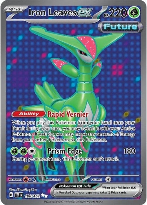 Iron Leaves ex (186/162) (SV05: Temporal Forces)