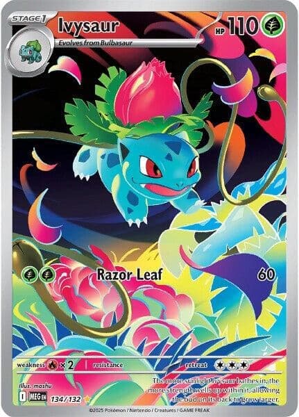 Ivysaur (134/132) (ME01: Mega Evolution)