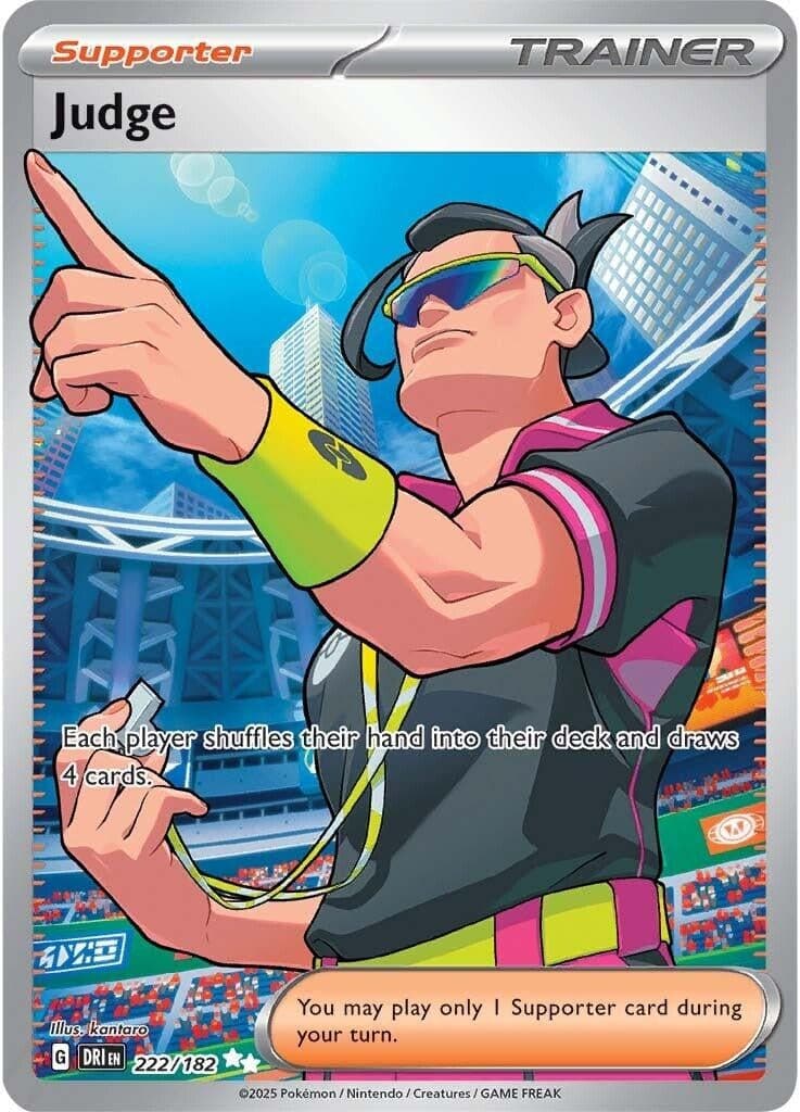 Judge (222/182) (SV10: Destined Rivals)