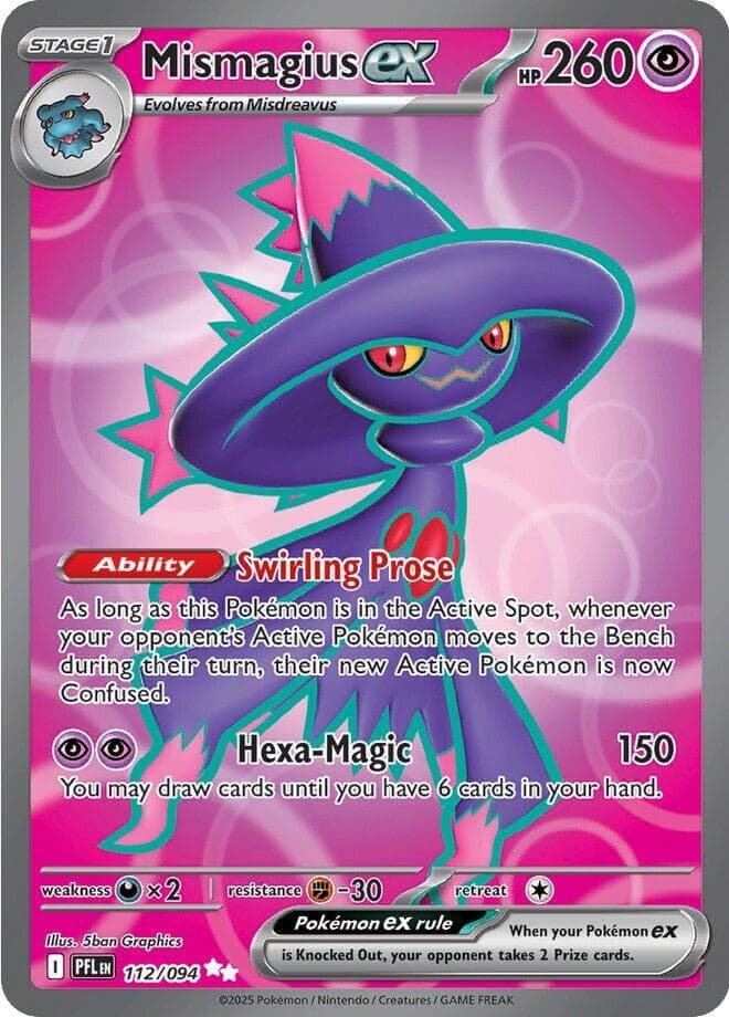 Mismagius ex (112/094) (ME02: Phantasmal Flames)
