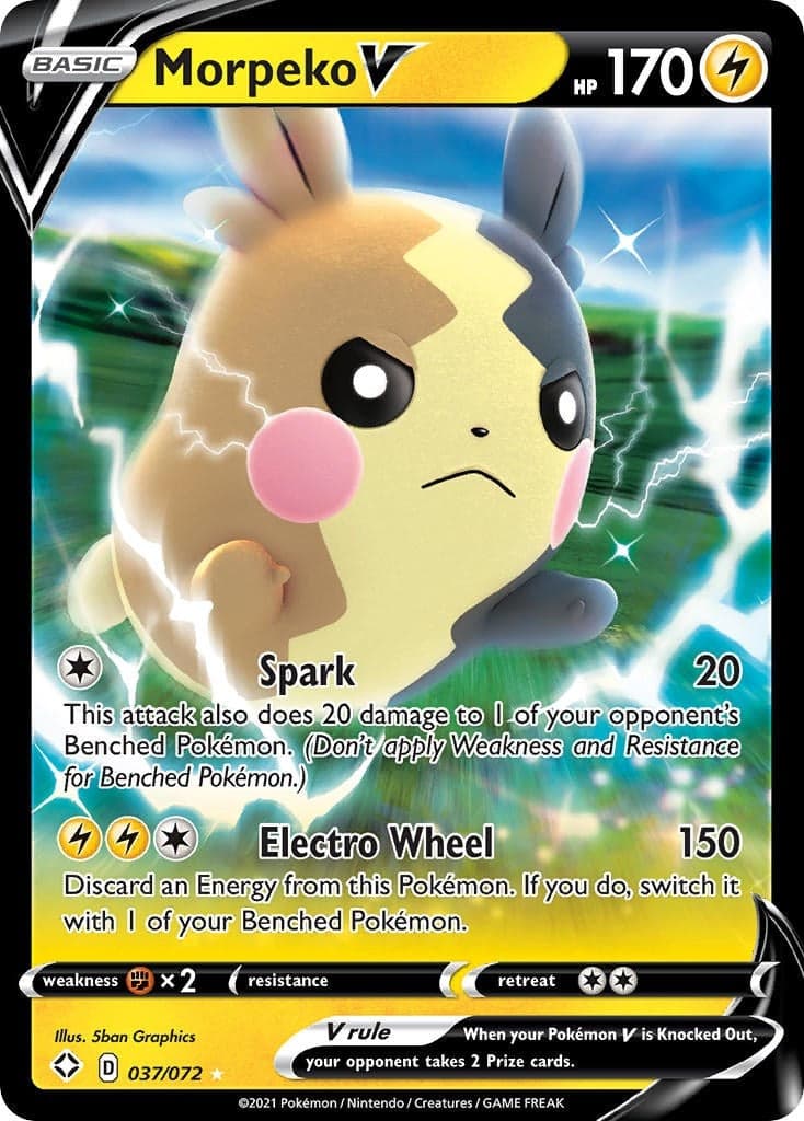 Morpeko V (037/072) (Shining Fates)