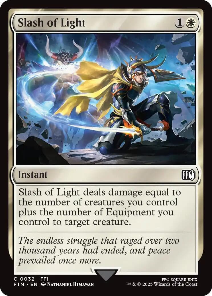 Slash of Light (32) (Foil) (FINAL FANTASY)