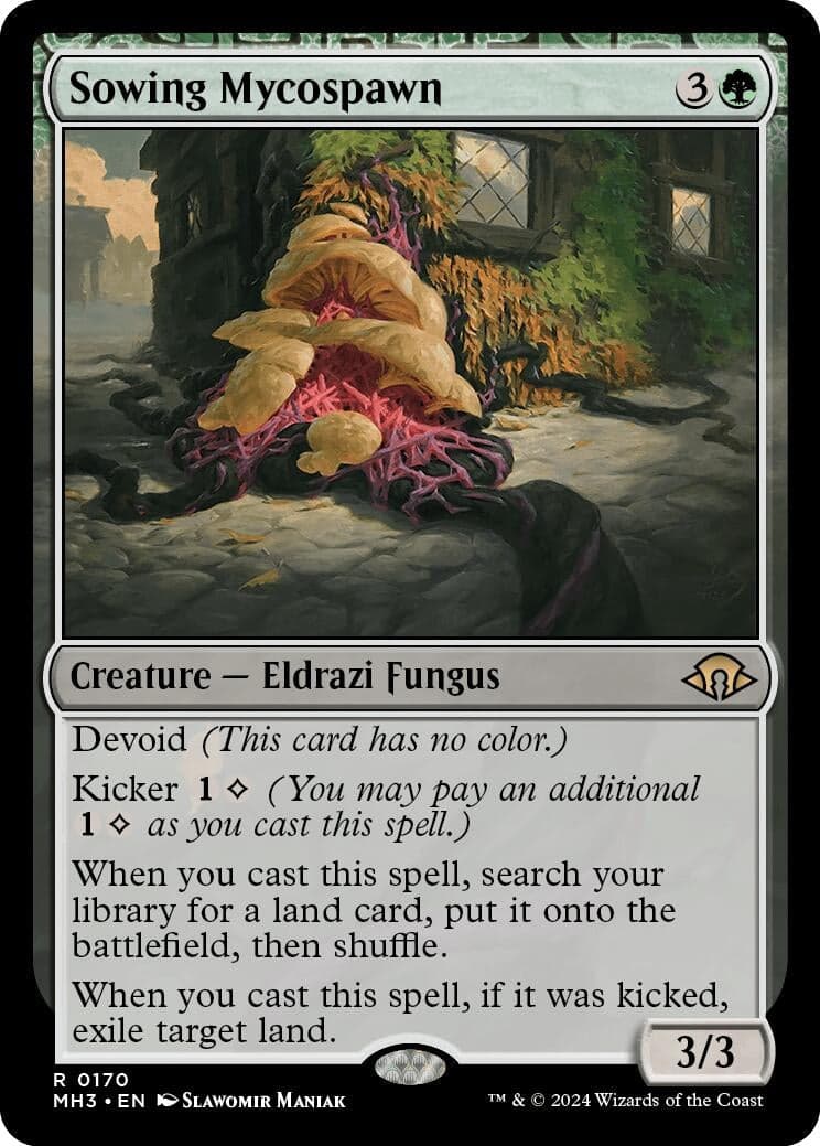 Sowing Mycospawn (170) (Modern Horizons 3)