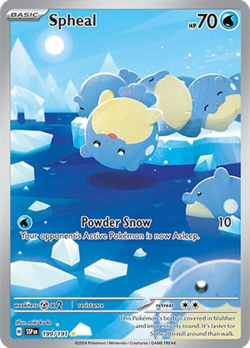Spheal (199/191) (SV08: Surging Sparks)