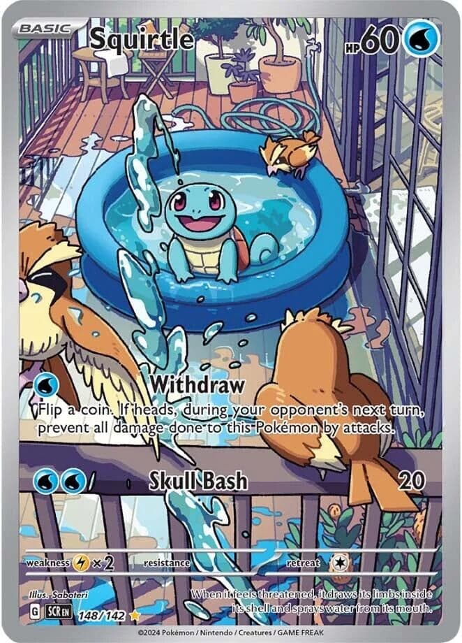 Squirtle (148/142) (SV07: Stellar Crown)