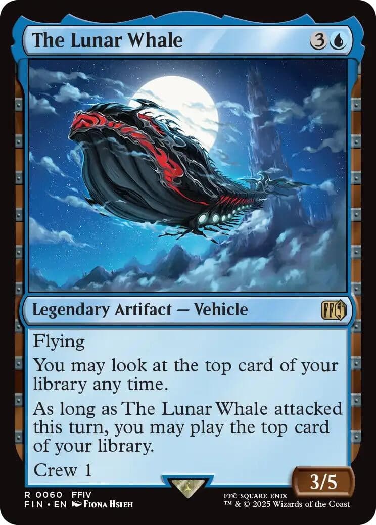 The Lunar Whale (60) (Foil) (FINAL FANTASY)