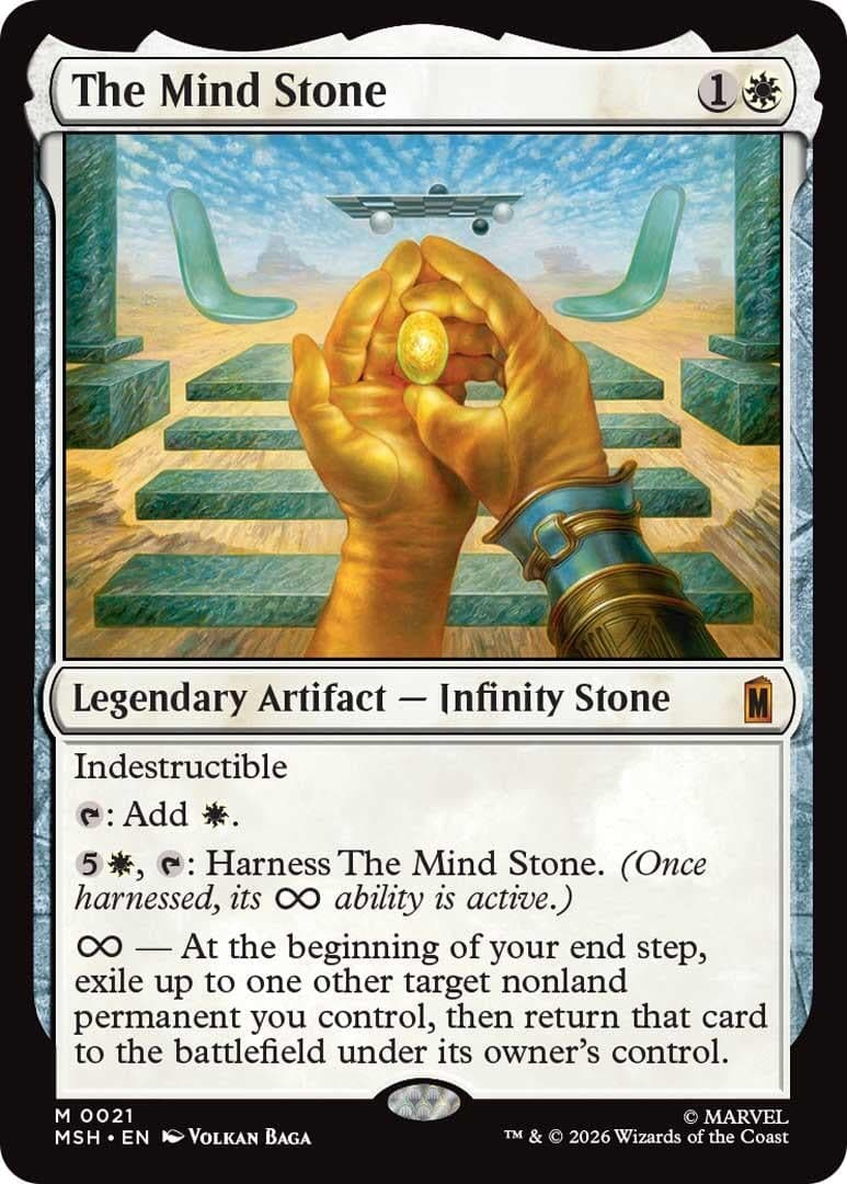The Mind Stone (21) (Foil) (Marvel Super Heroes)