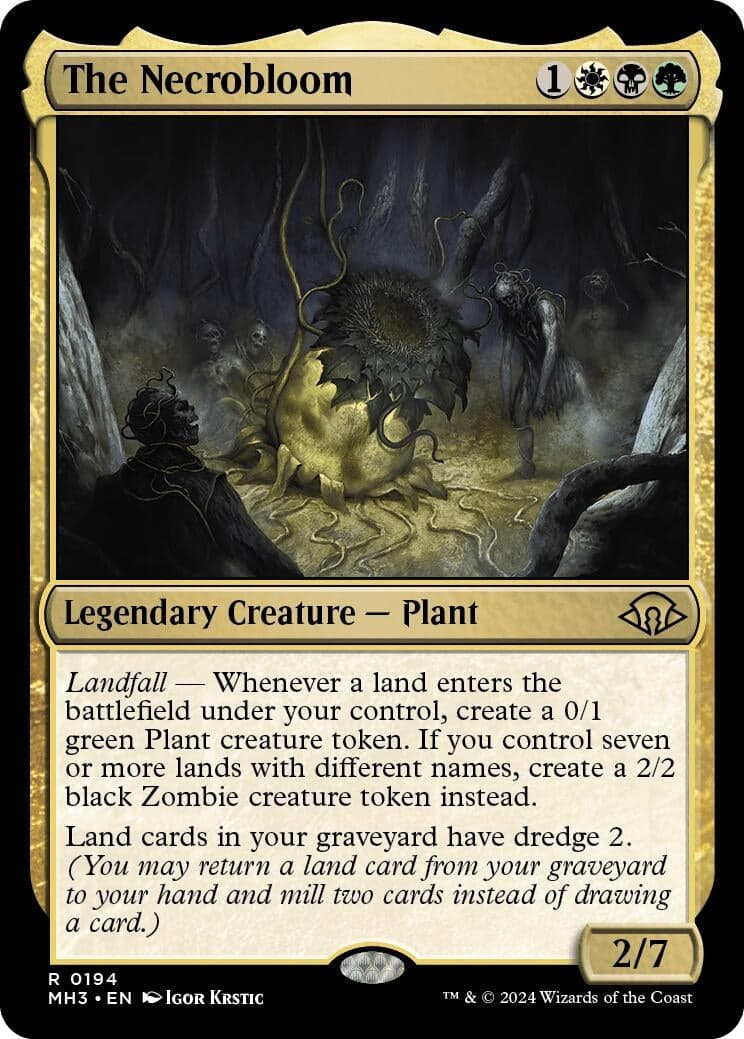 The Necrobloom (194) (Modern Horizons 3)