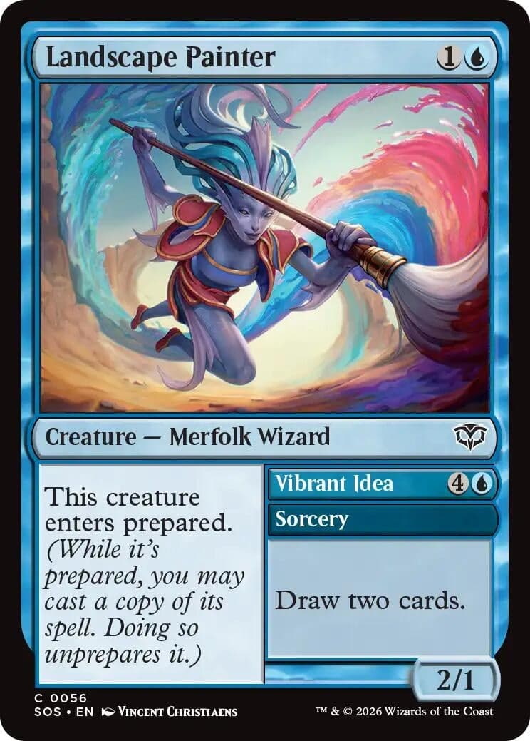 Landscape Painter (56) (Foil) (Secrets of Strixhaven)