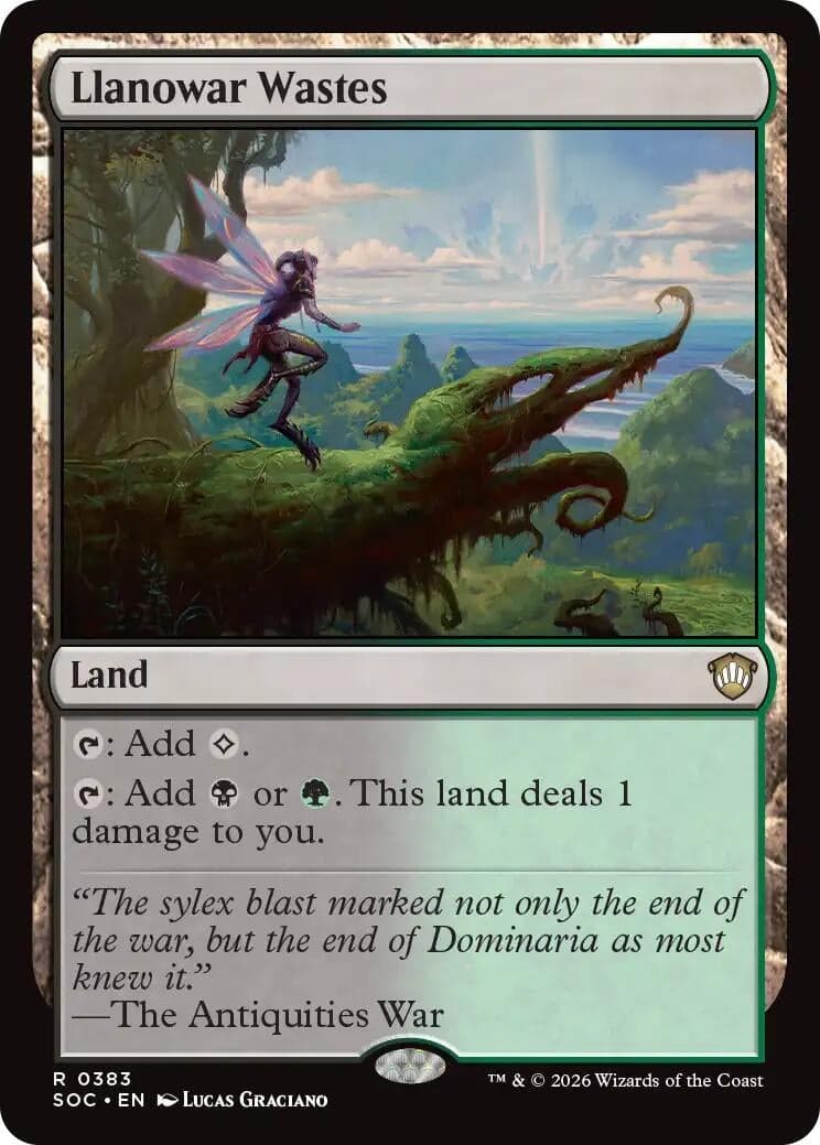 Llanowar Wastes (383) (Commander: Secrets of Strixhaven)