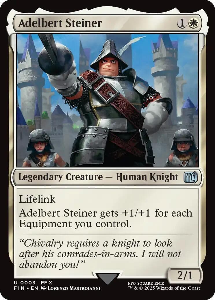 Adelbert Steiner (3) (Foil) (FINAL FANTASY)
