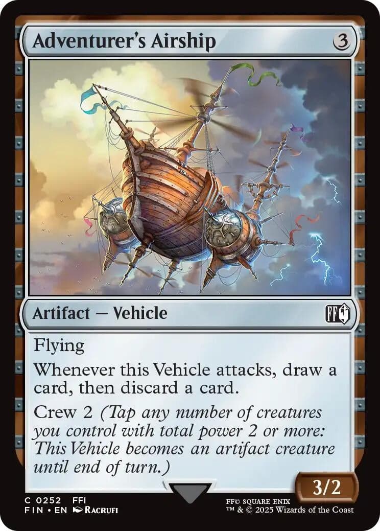 Adventurer's Airship (252) (Foil) (FINAL FANTASY)