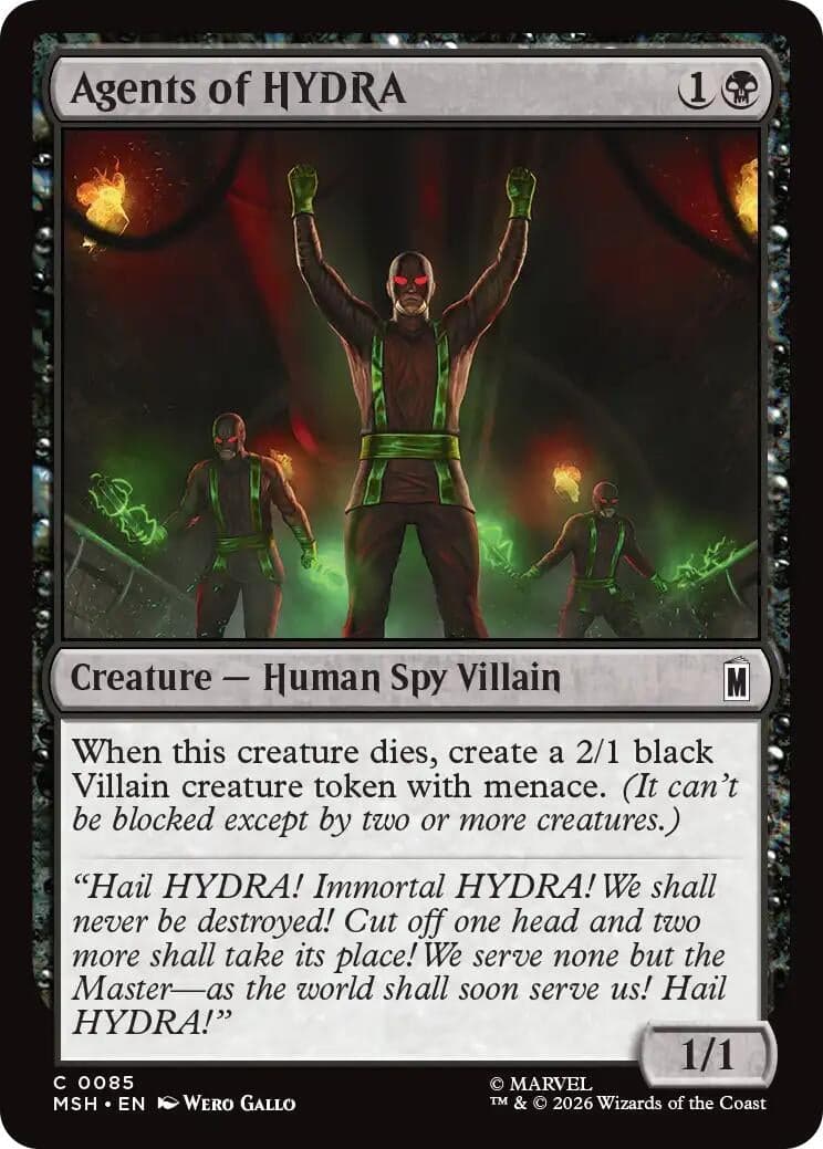 Agents of HYDRA (85) (Marvel Super Heroes) (MSH)