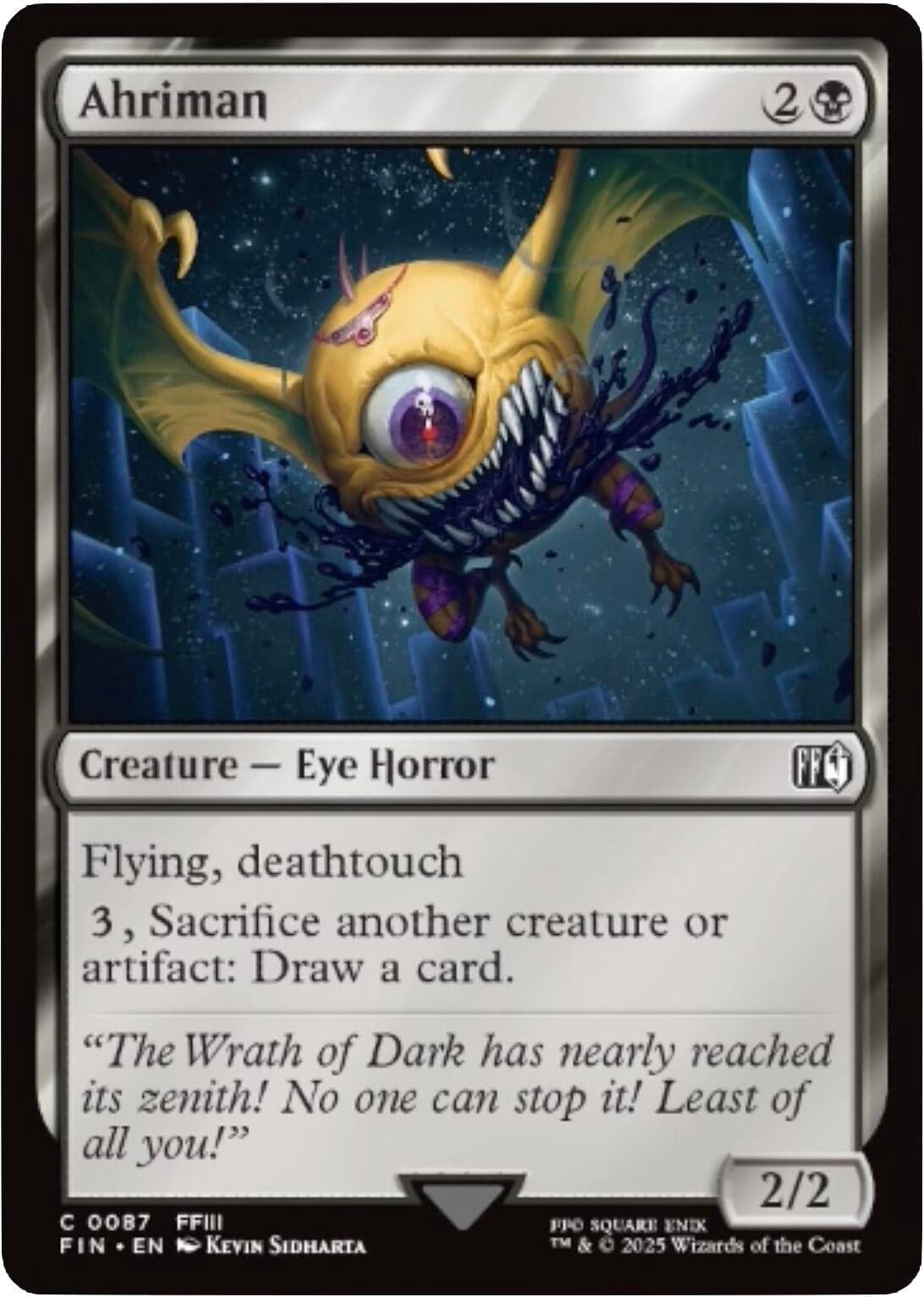 Ahriman (87) (Foil) (FINAL FANTASY)