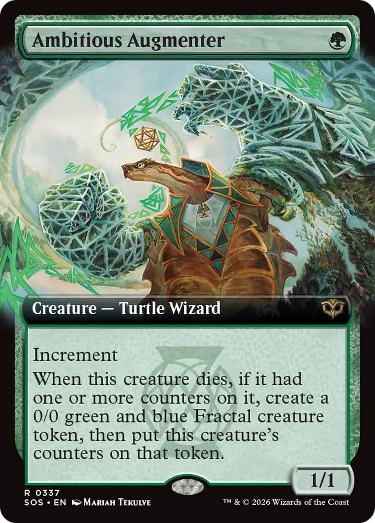 Ambitious Augmenter (Extended Art) (337) (Foil) (Secrets of Strixhaven)