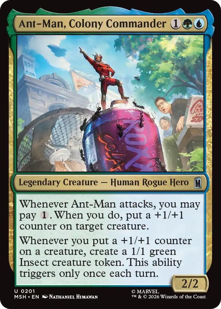 Ant-Man, Colony Commander (201) (Marvel Super Heroes) (MSH)