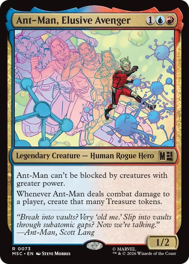 Ant-Man, Elusive Avenger (73) (Commander: Marvel Super Heroes) (MSC)