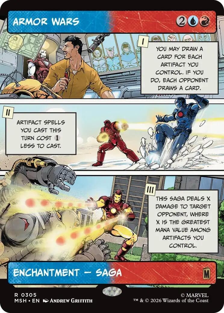 Armor Wars (Borderless) (305) (Marvel Super Heroes) (MSH)