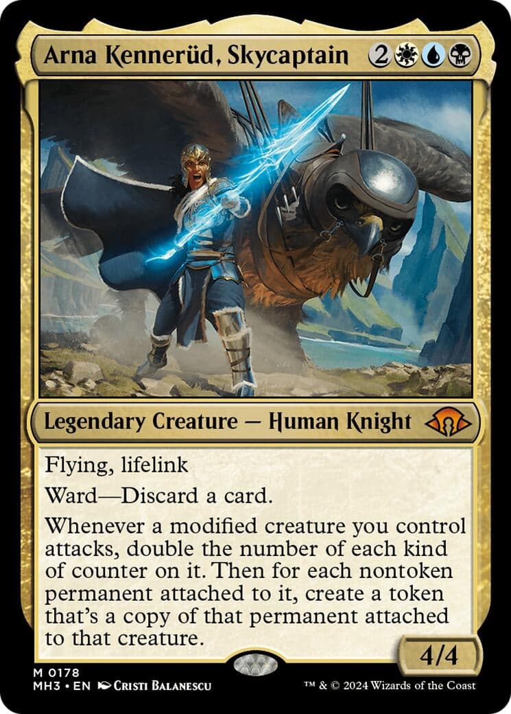 Arna Kennerud, Skycaptain (178) (Foil) (Modern Horizons 3)