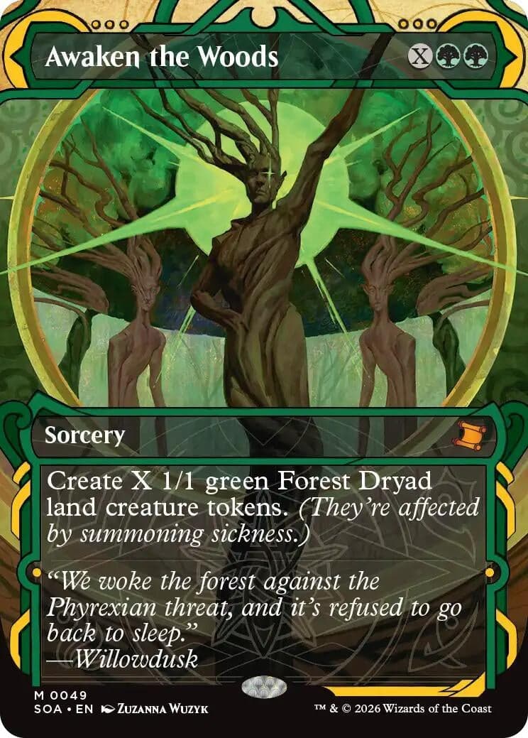 Awaken the Woods (49) (Foil) (Secrets of Strixhaven: Mystical Archive)