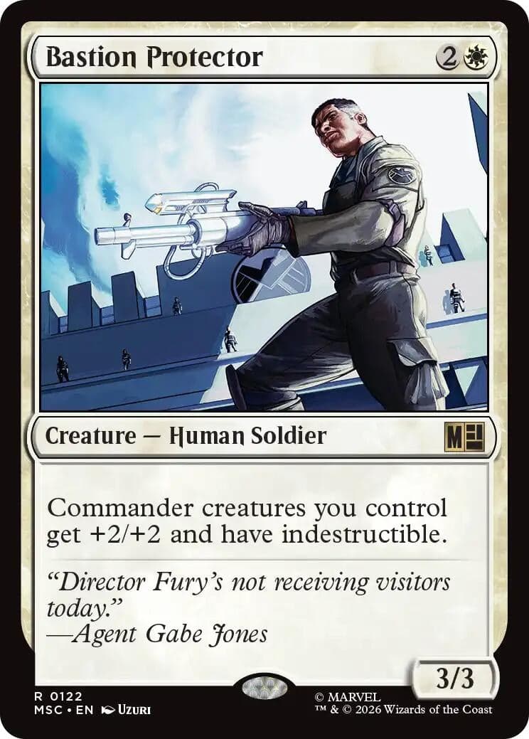 Bastion Protector (122) (Commander: Marvel Super Heroes) (MSC)