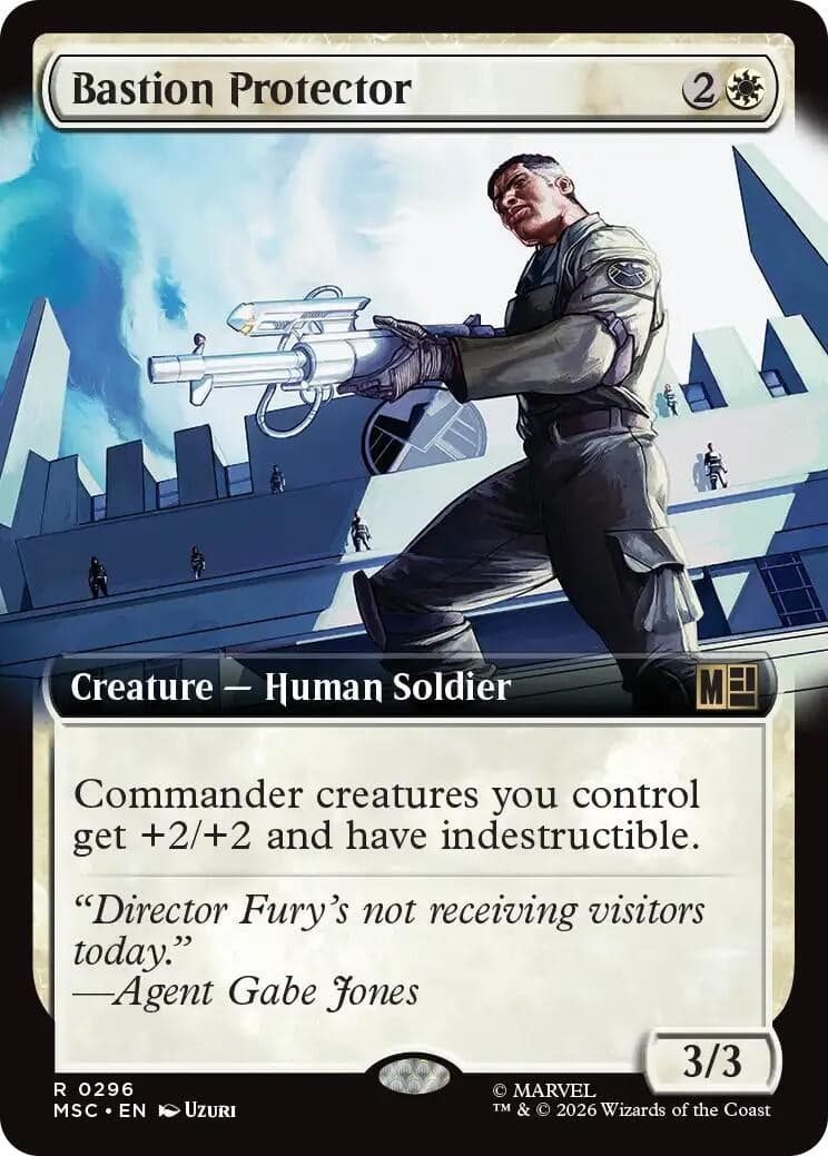 Bastion Protector (Extended Art) (296) (Commander: Marvel Super Heroes) (MSC)