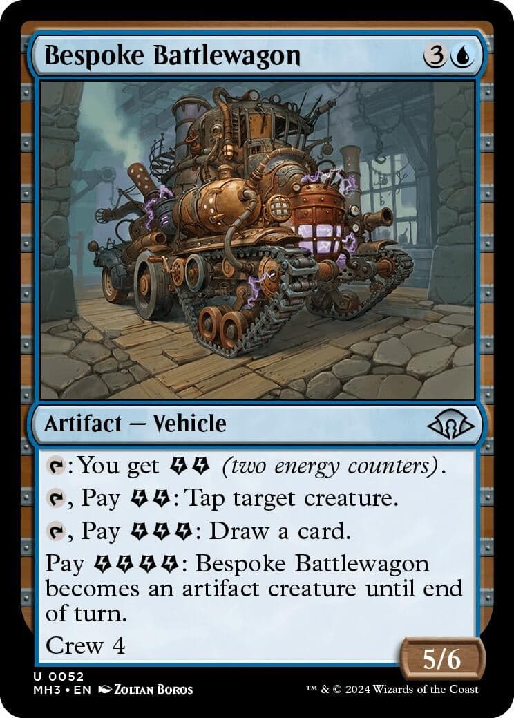 Bespoke Battlewagon (52) (Foil) (Modern Horizons 3)