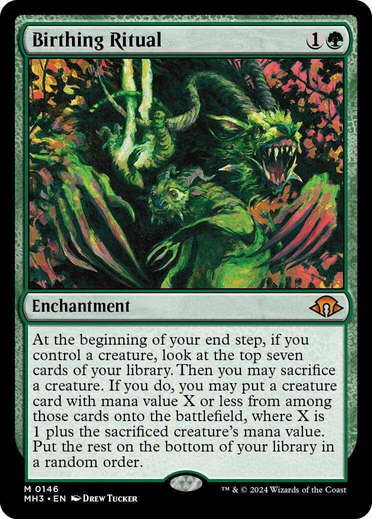 Birthing Ritual (146) (Foil) (Modern Horizons 3)
