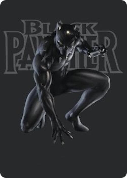 Black Panther, Hope Enduring Art Card (27) (Art Series: Marvel Super Heroes) (AAMSH)