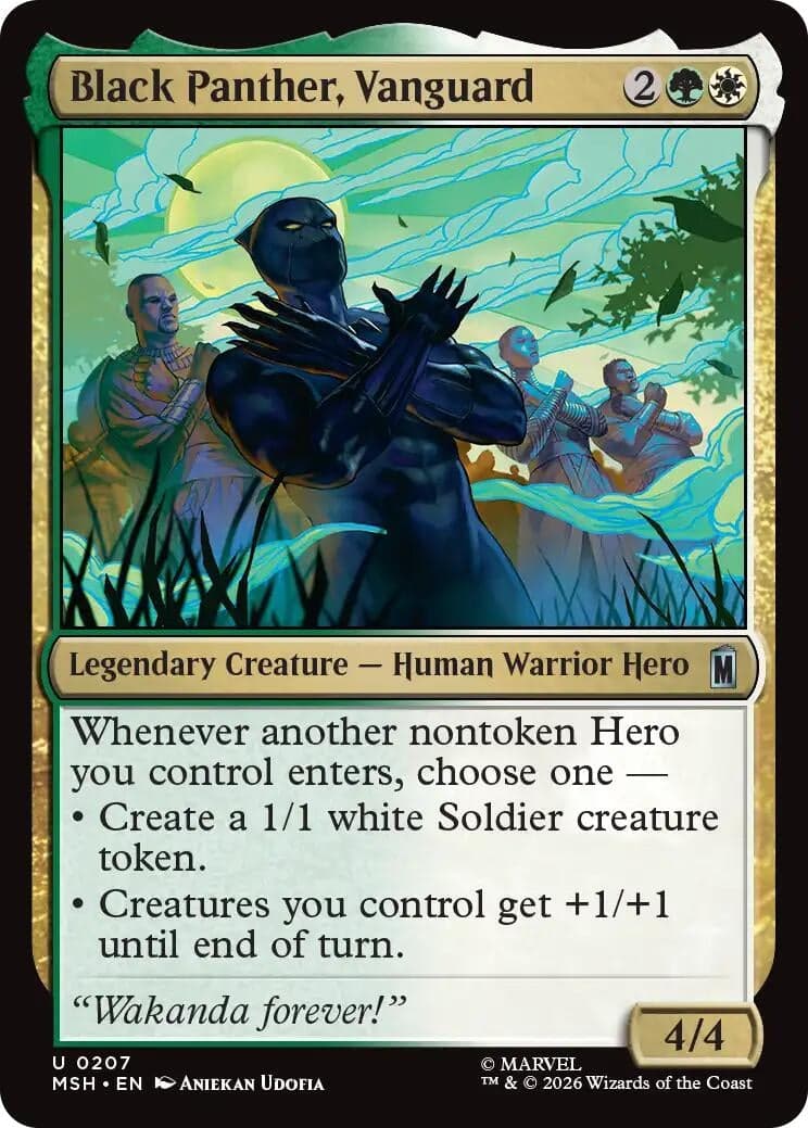 Black Panther, Vanguard (207) (Marvel Super Heroes) (MSH)