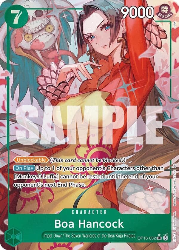 Boa Hancock (Alternate Art) (OP16-032) (Foil) (The Time of Battle)