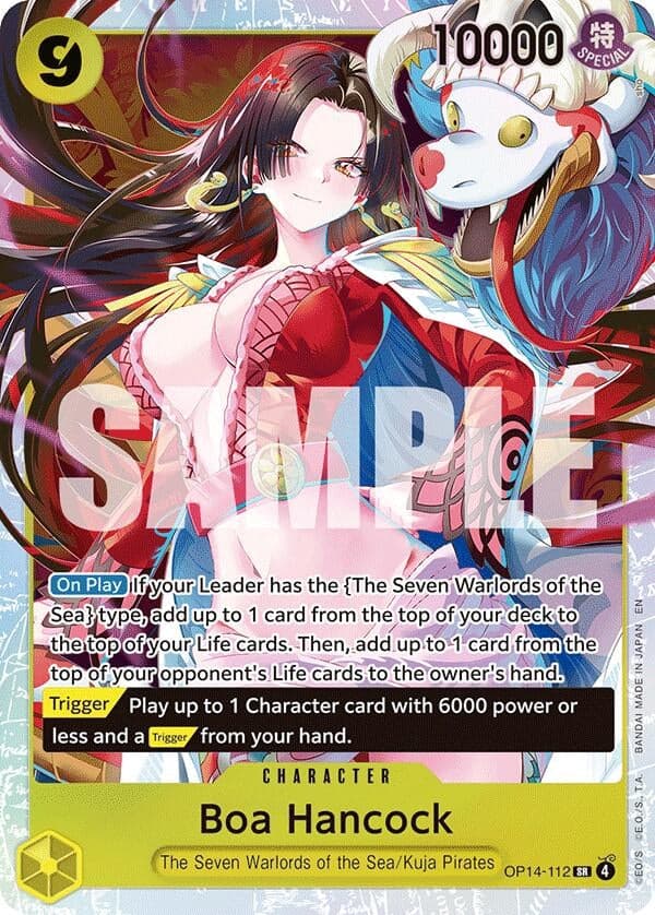 Boa Hancock - OP14-112 (OP14-112) (Foil) (The Azure Sea's Seven)