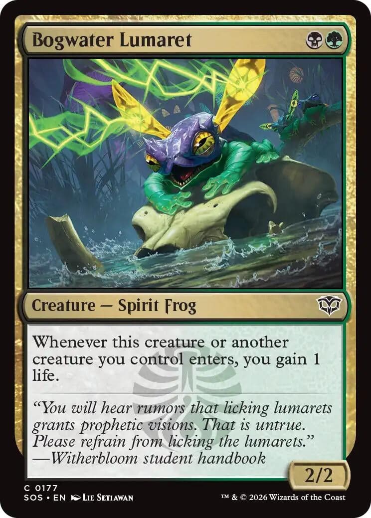 Bogwater Lumaret (177) (Foil) (Secrets of Strixhaven)