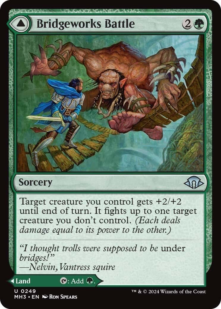 Bridgeworks Battle (249) (Foil) (Modern Horizons 3)
