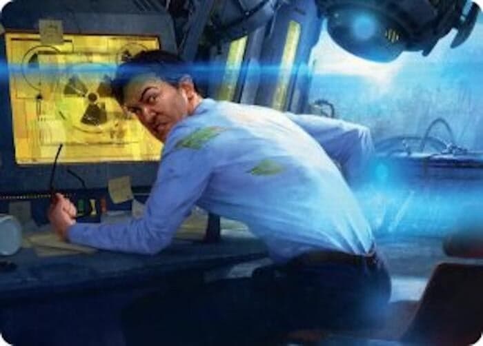 Bruce Banner Art Card (4) (Art Series: Marvel Super Heroes) (AAMSH)