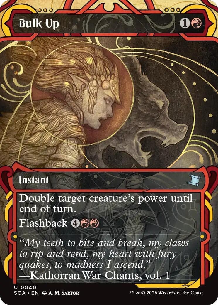 Bulk Up (40) (Foil) (Secrets of Strixhaven: Mystical Archive)