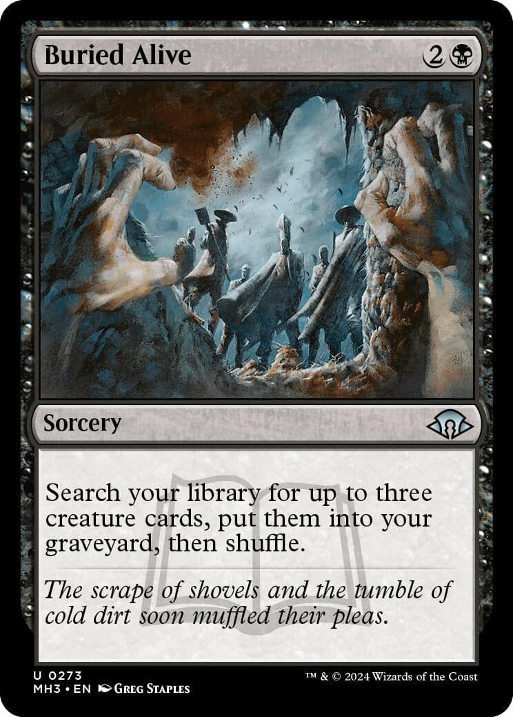 Buried Alive (273) (Foil) (Modern Horizons 3)