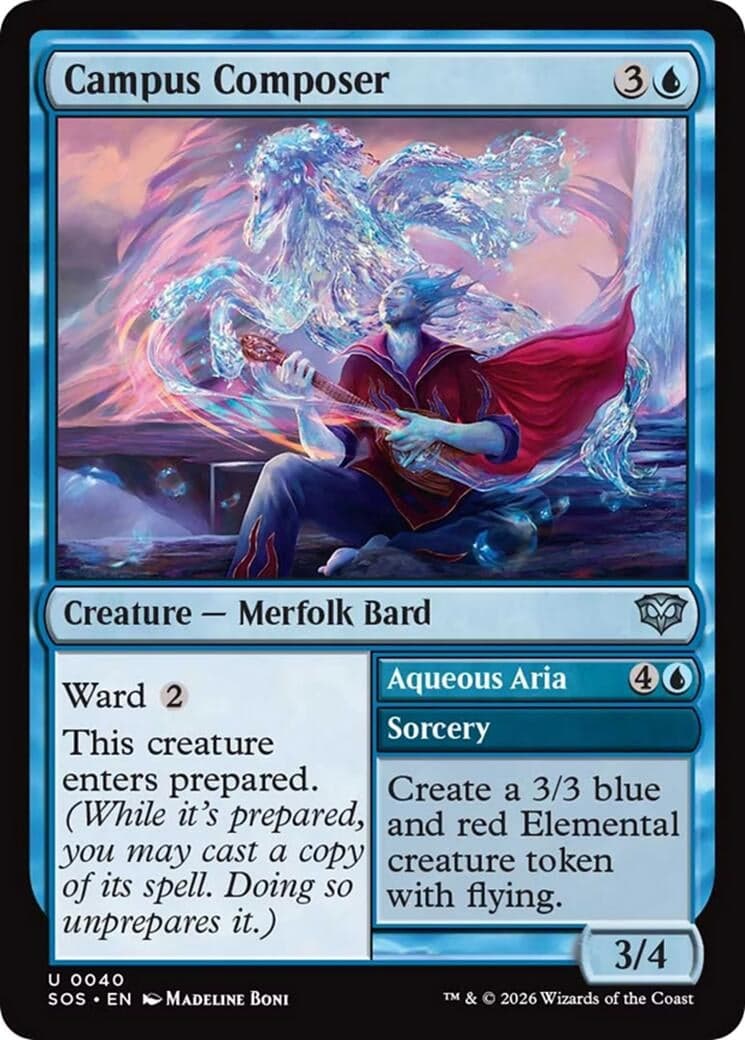 Campus Composer (40) (Foil) (Secrets of Strixhaven)