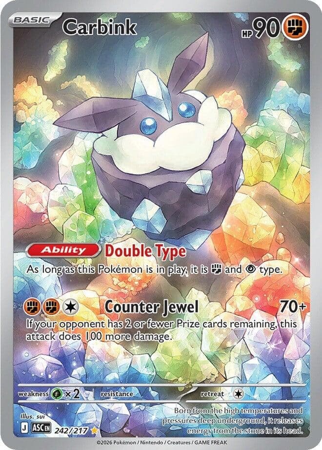 Carbink (242/217) (Holofoil) (ME: Ascended Heroes)