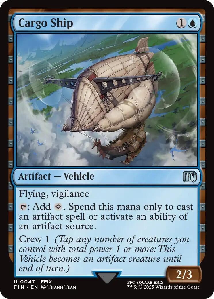 Cargo Ship (47) (Foil) (FINAL FANTASY)