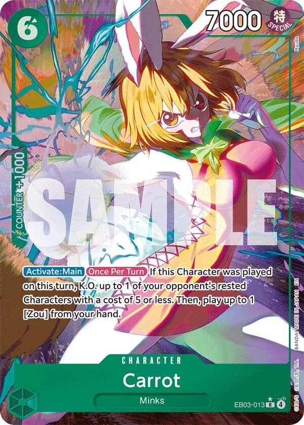 Carrot (Alternate Art) (EB03-013) (Foil) (Extra Booster: One Piece Heroines Edition)