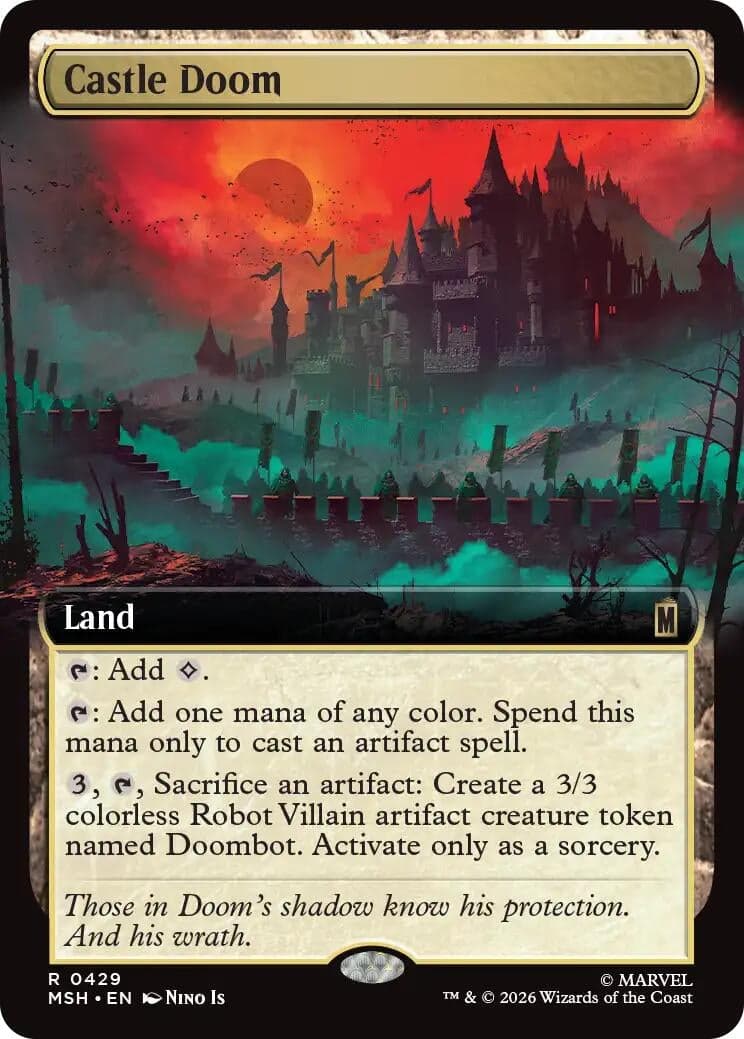 Castle Doom (Extended Art) (429) (Marvel Super Heroes) (MSH)