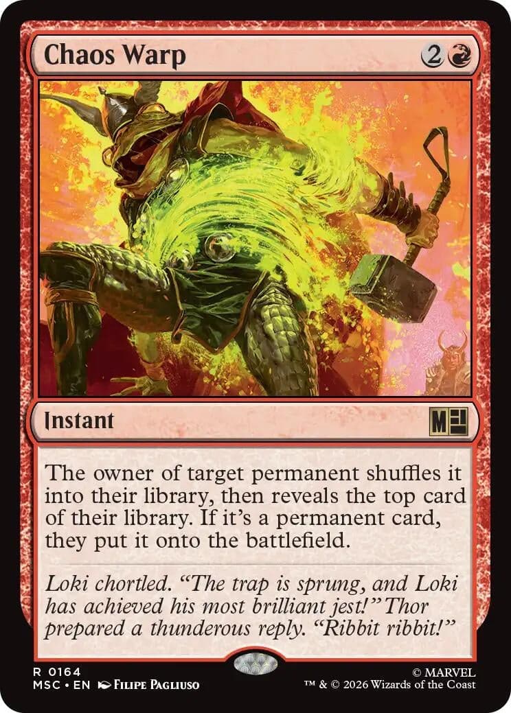 Chaos Warp (164) (Commander: Marvel Super Heroes) (MSC)