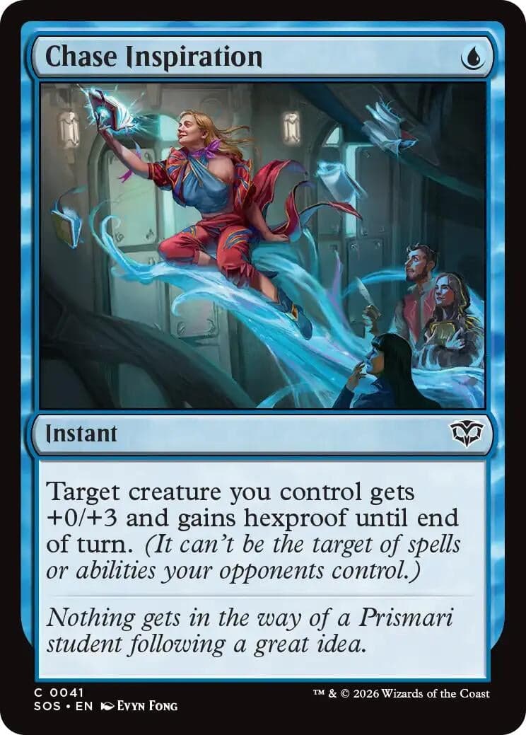 Chase Inspiration (41) (Foil) (Secrets of Strixhaven)