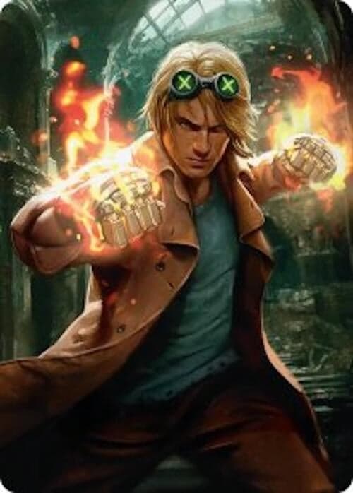 Chase Stein, Runaway Art Card (43) (Art Series: Marvel Super Heroes) (AAMSH)